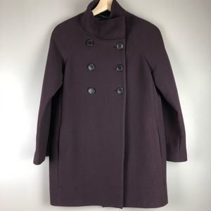 J.crew button front cocoon coat